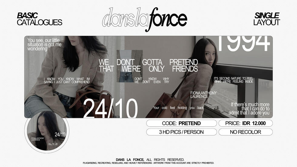 PRETEND — IDR 12.000