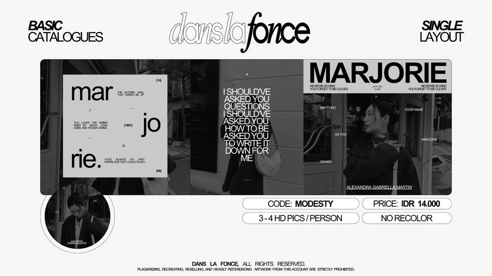 MODESTY — IDR 14.000