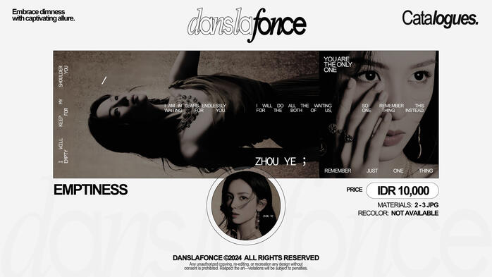 EMPTINESS — IDR 10.000 / FORM ORDER