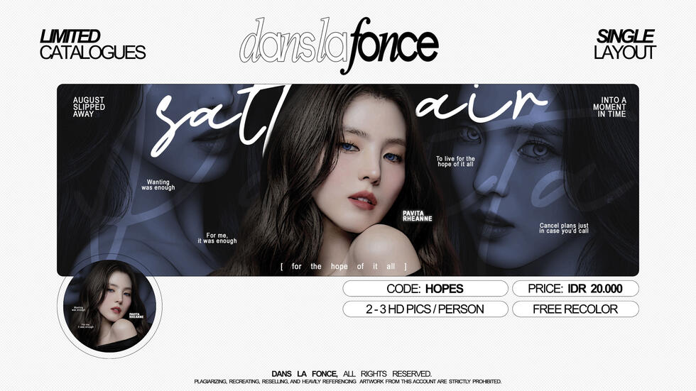 HOPES — IDR 20.000 (FREE RECOLOR)