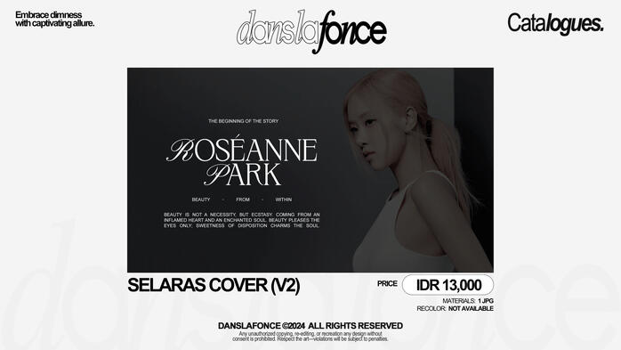 SELARAS COVER (V2) — IDR 13.000 / FORM ORDER