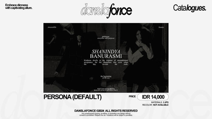 PERSONA COVER — IDR 14.000 / FORM ORDER