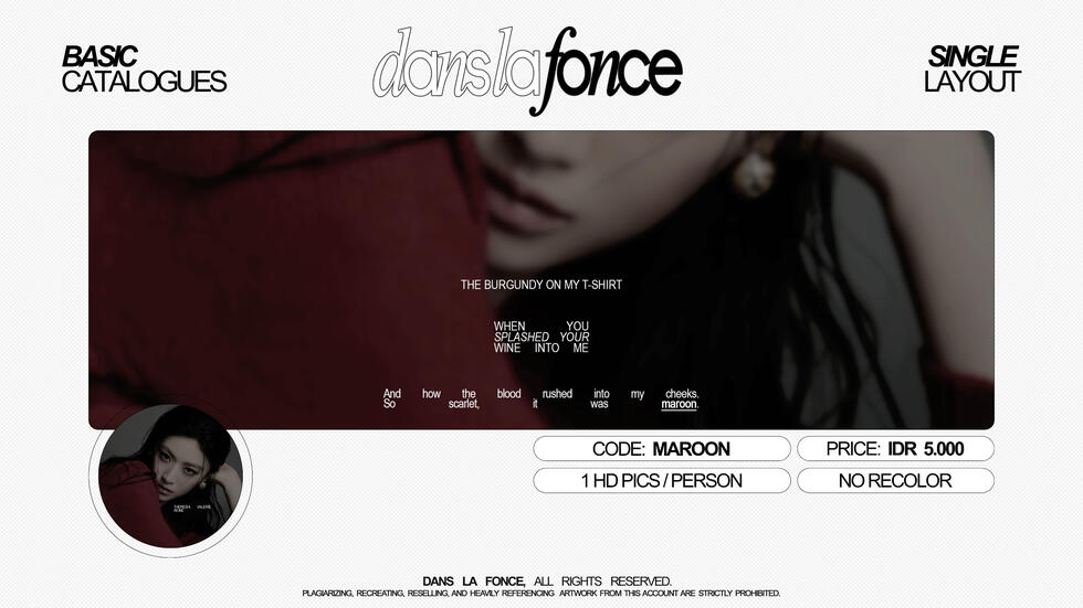 MAROON — IDR 5.000