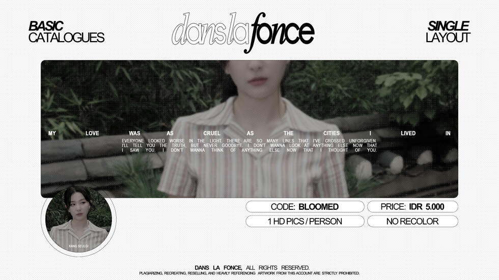 BLOOMED — IDR 5.000