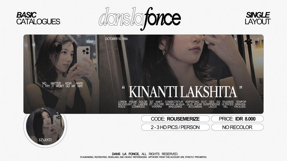 ROUSEMERIZE — IDR 8.000