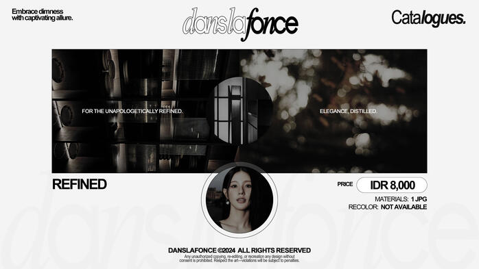 REFINED — IDR 8.000 / FORM ORDER