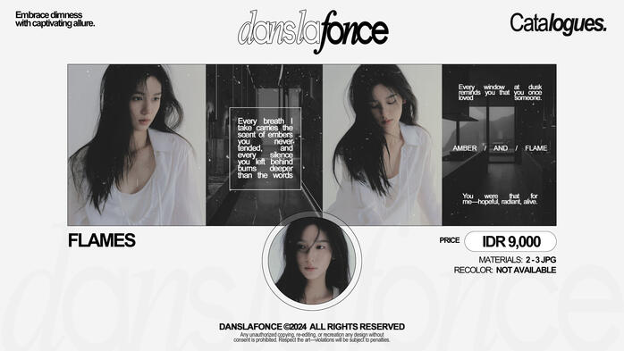 FLAMES — IDR 9.000 / FORM ORDER