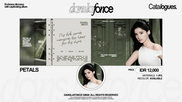 PETALS — IDR 12.000 / FORM ORDER