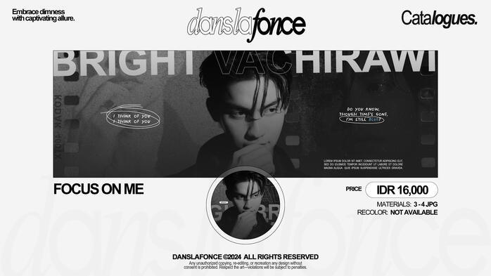 FOCUS ON ME — IDR 16.000 / FORM ORDER