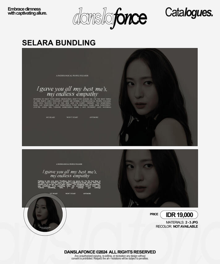 SELARA BUNDLING — IDR 19.000 / FORM ORDER