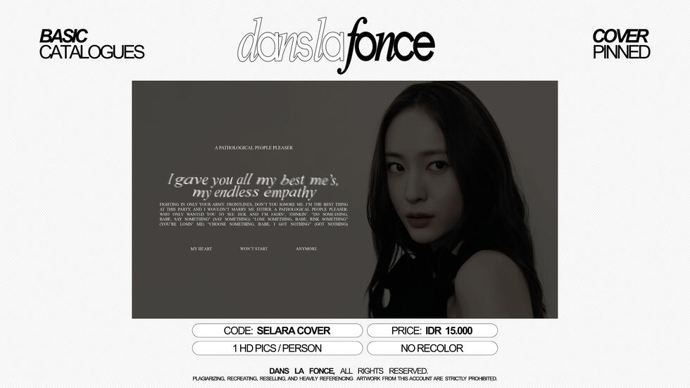 SELARA COVER — IDR 15.000