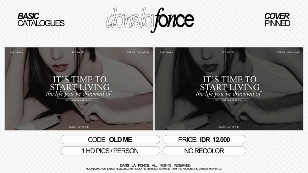 OLD ME (COLORED/SEPIA) — IDR 12.000