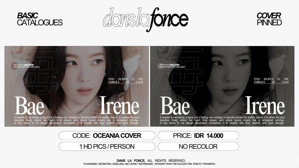 OCEANIA COVER (COLORED/SEPIA) — IDR 14.000