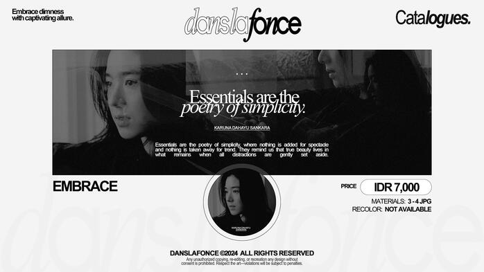 EMBRACE — IDR 7.000 / FORM ORDER