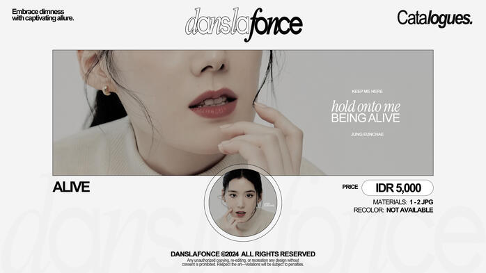 ALIVE — IDR 5.000 / FORM ORDER