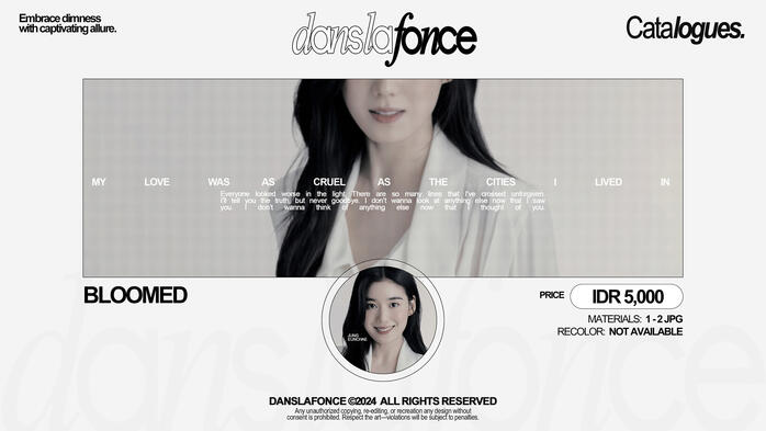 BLOOMED — IDR 5.000 / FORM ORDER