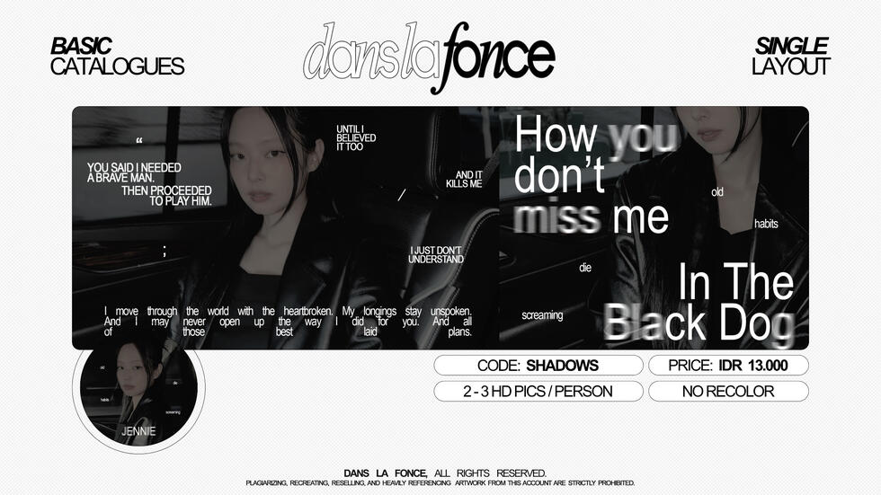 SHADOWS — IDR 13.000