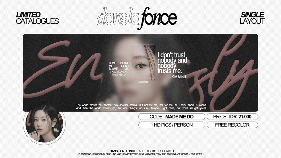 MADE ME DO — IDR 21.000 (FREE RECOLOR)