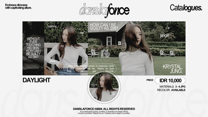 DAYLIGHT — IDR 10.000 / FORM ORDER