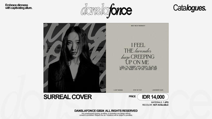 SURREAL COVER — IDR 14.000 / FORM ORDER