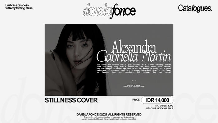 STILNESS COVER — IDR 14.000 / FORM ORDER