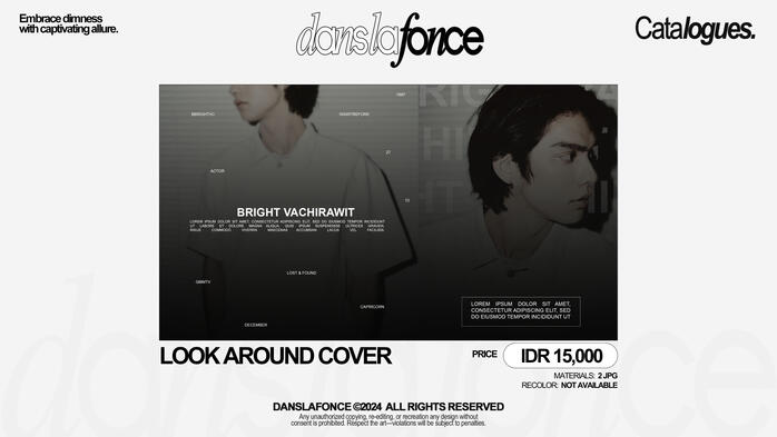 LOOK AROUND COVER — IDR 15.000 / FORM ORDER