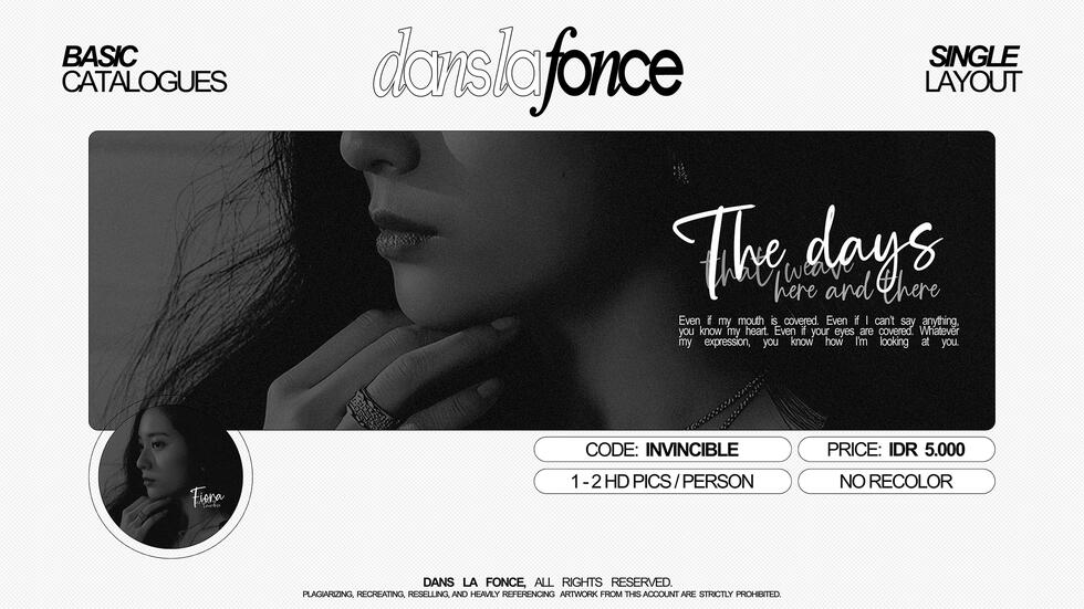 INVINCIBLE — IDR 5.000