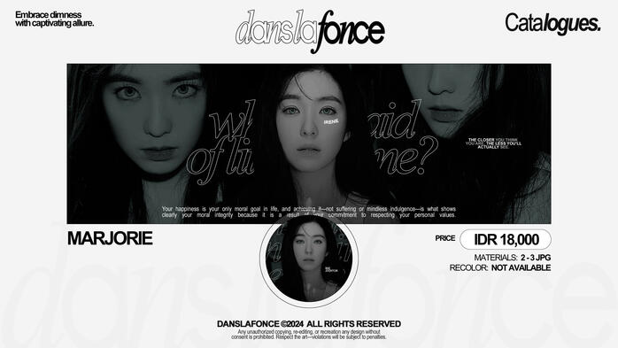 MARJORIE — IDR 18.000 / FORM ORDER
