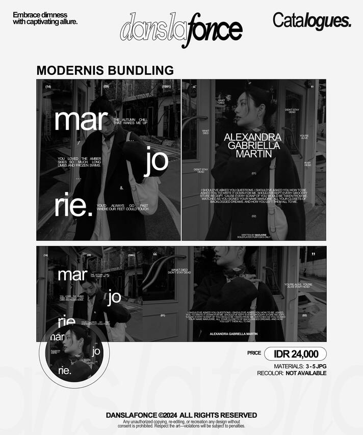 MODERNIS BUNDLING — IDR 24.000 / FORM ORDER