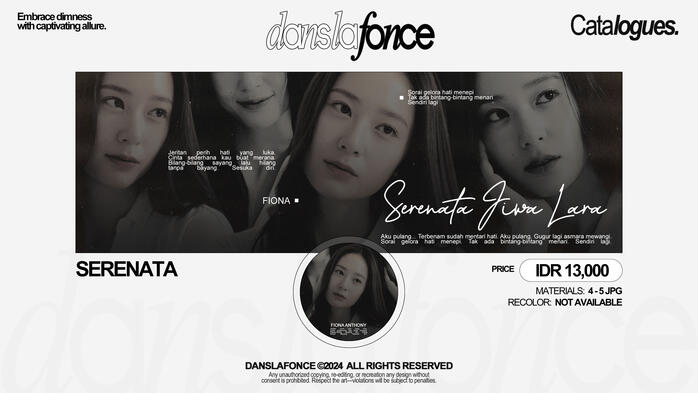SERENATA — IDR 13.000 / FORM ORDER